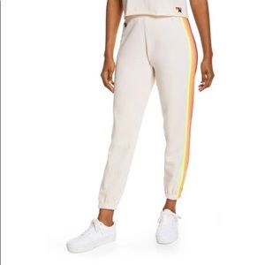 Aviator Nation Neon Rainbow in Cream